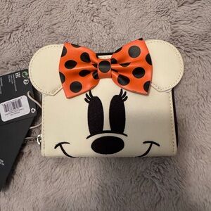 Loungefly Disney Ghost Minnie Wallet Glow in Dark